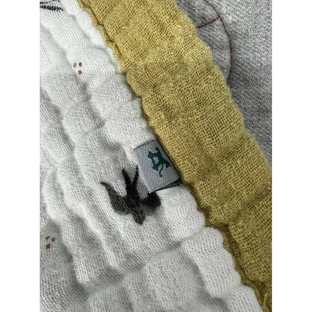 Little Unicorn Organic Cotton Muslin Baby Quilt‎ / Swallow Print